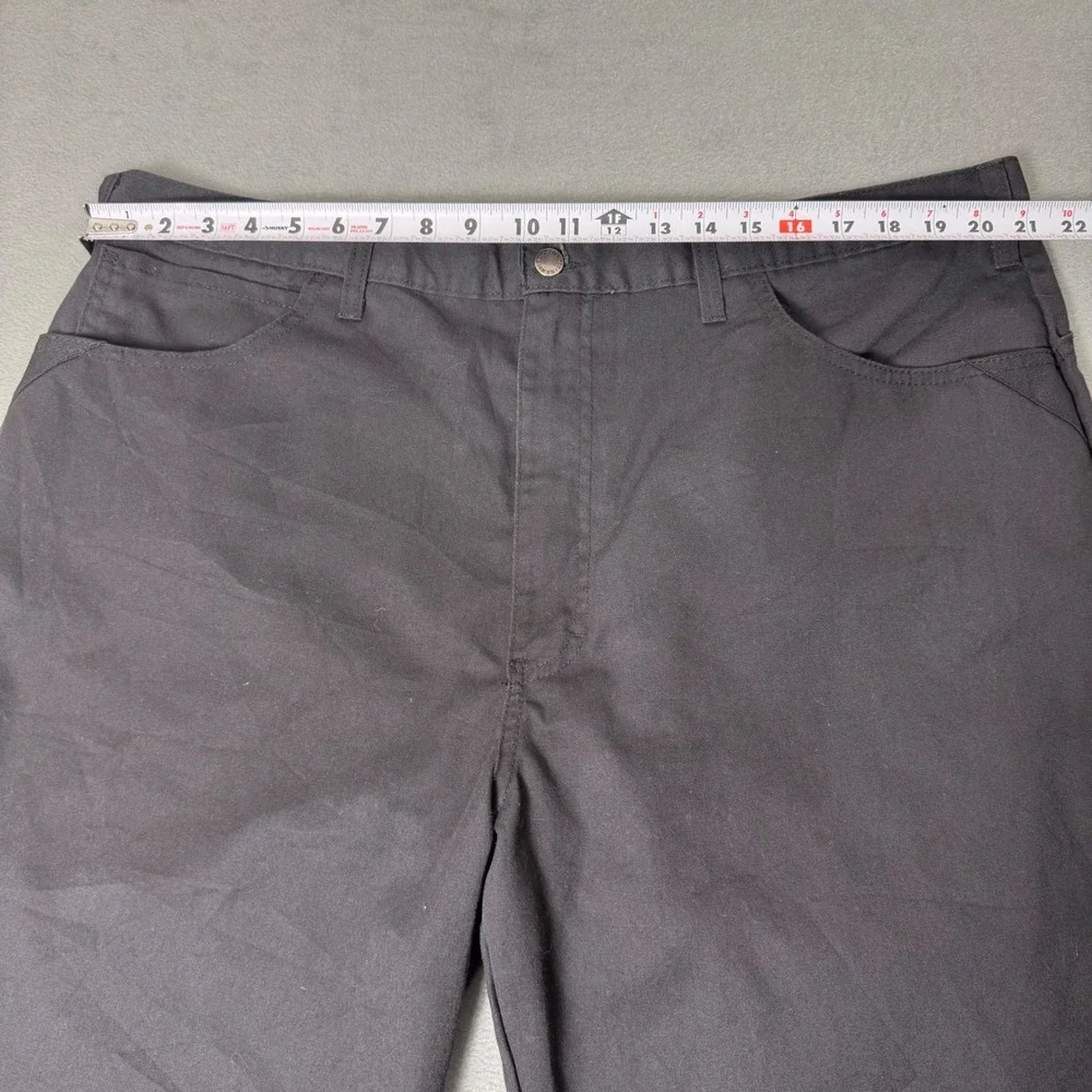 Genuine Dickies Men's Black Work Shorts‎ Size 44 Relaxed Fit Five Pocket